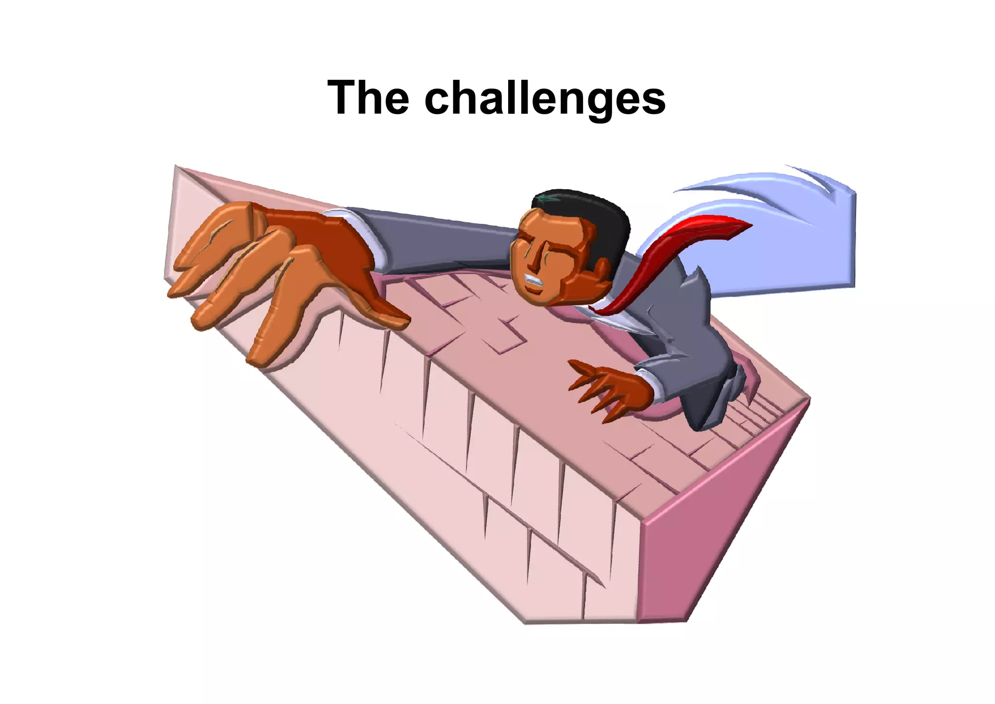 The challenges
 