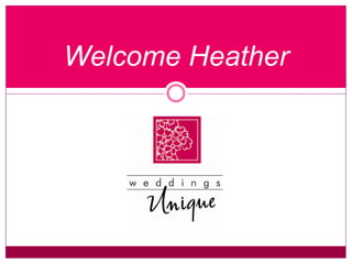 Welcome Heather 