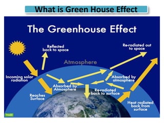 What is Green House Effect 
 