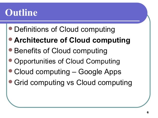 Cloud Computing