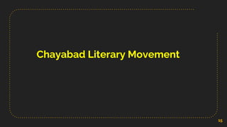 Chayabad Literary Movement
15
 
