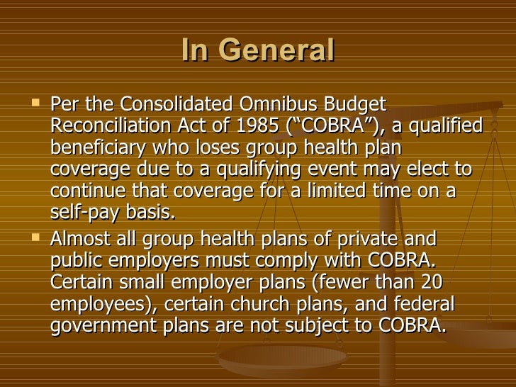 New Cobra Law Slides