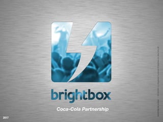 2017
Coca-Cola Partnership
 