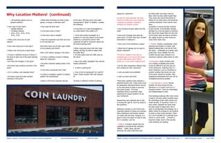 Why Location Matters! (continued)                                                                                                             spaces for customers?                          be initial water and sewer hook-up
                                                                                                                                                                                             fees, which are also called impact fees.
                                                                                                                                              As with any retail business, the store         They could cost several thousands of
   — All frontload washers and no             • What other amenities are there (video         to the store. Will they drive? Use public       should be visible to as many potential         dollars for an entire store and should be
    topload washers?                          games, a lounge, a television set)?             transportation? Walk? In addition, consider     customers as possible. Important               carefully evaluated. Some owners have
                                                                                              the following:                                  questions to consider include:                 been
• How many of each type?                      • How does the store look?                                                                                                                     successful in convincing their landlord
   — Topload washers                                                                          • Is the store on a main thoroughfare or        • Can the store be seen easily from the        to pay this fee. If the landlord refuses,
   — Frontload washers                        • Is the store clean or dirty?                  on a side street? How visible is it?            road?                                          perhaps he or she will agree to amortize
   — 18 lb., 25 lb., 30 lb., 35 lb.,                                                                                                                                                         the cost of the impact fees into the rent
     50 lb., 75 lb.                           • Is the store neat or shabby?                  • Is the store easily accessible? Is it         • How much frontage area does the              so the renter does not have to produce
                                                                                              located on a one-way street? Is the street      store have? (15 feet? More than 30 feet?       the capital at start-up when there are
• What is the vend price of each              • Does the equipment look fresh and new         divided by a permanent barrier? Will            Somewhere in between?)                         many other initial costs.
washer?                                       or old and beat up?                             customers be able to maneuver easily into
                                                                                              the store’s parking area?                       • How much of the storefront is glass?         • Visibility. Another consideration when
• How many dryers are in the store?           •Are there many out-of-order signs visible                                                                                                     selecting the location is a good, well-
                                              on the washers and dryers?                      • When customers leave with their clean         • What kind of signage can be used to          lighted building that is not too far from
• What is the vend price of each dryer?                                                       clothes, will they be able to safely enter      attract customers?                             the street … preferably at or above road
                                              •How is the interior signage in the store?      the traffic flow?                               				                                           grade level. Good visibility from the
• Is there a sufficient amount of dryers in                                                   • At what speed does the traffic pass by        The store’s neighbors may play an              outside through large windows is an
the store to take care of the peak washing    • Is there a sufficient number of folding       the store?                                      important part in its success. Be aware        important customer safety factor as well.
periods?				                                  tables for customers?                                                                           of other retail stores, bars, offices,
• Are there bill changers in the store?                                                       • How is the traffic regulated? How will this   banks, etc. in the store’s neighborhood.       • Accessibility. Avoid a location that
                                              • Are there customer seating areas in the       impact customers?                                                                              is in a highly congested area where
• Are there soap vending machines in the      store?                                                                                          • Do the other businesses: Require long-       it may be difficult to get into and out
store?                                                                                        • Is there a parking lot?                       term parking for their customers?              of the parking lot. Anything that is a
                                              • Is the store excessively hot? Cold?                                                                                                          vision hindrance, such as shrubbery or
• Is it a coinless, card-operated store?                                                      • How is the lot maintained? Is it well-lit?    • Look successful and profitable?              another building that blocks the view
                                              • Is there a ventilation system? A heating      Clean? Clearly striped? Who will maintain                                                      of the store, should be avoided. Also,
• Are there snack and soda vending            system? Air-conditioning?                       it?                                             • Look run-down and dirty?                     neighboring businesses that may not be
machines in the store?                                                                                                                                                                       compatible should be avoided.
                                              • Keep in mind how customers will get           •Is there a sufficient number of parking        These basic questions help evaluate a
                                                                                                                                              potential laundry site. These issues must      • Free Standing or Cluster. Decide
                                                                                                                                              be adequately addressed before moving          whether the store should be free
                                                                                                                                              to the next series of steps in securing        standing or in a cluster (such as in a
                                                                                                                                              that great location. The most                  shopping center). There are advantages
                                                                                                                                              important thing to remember while              and disadvantages to both.
                                                                                                                                              searching for a great location is to do
                                                                                                                                              your homework.                                 Free-standing buildings offer more choice
                                                                                                                                                                                             in layout, but strip center laundries have
                                                                                                                                              Researching each potential site is vital       the advantage of late-night activity and
                                                                                                                                              to finding the right fit. Don’t be afraid to   ample parking. If acquiring a store in a
                                                                                                                                              ask questions.                                 strip center, negotiate the lease when
                                                                                                                                                                                             the strip center is being built. Get in
                                                                                                                                              Selecting a location is one of the most        early to prenegotiate and prelease, for a
                                                                                                                                              important aspects of going into business.      better chance to arrange for the landlord
                                                                                                                                              Many distributors and laundry brokers          to build in many of the precosts. There
                                                                                                                                              can assist with this step. However, it is      are a lot of benefits for a potential store
                                                                                                                                              good to know the basics of what to look        owner in a strip center … primarily a
                                                                                                                                              for in a location, such as:                    long-term lease, which is the security
                                                                                                                                                                                             most landlords are seeking.
                                                                                                                                               • Utilities. A location should have the
                                                                                                                                              capability to provide all the necessary
                                                                                                                                              utilities … water, sewer, gas and
                                                                                                                                              electricity. Be aware that there may



Dexter Laundry Commercial & On-Premise Laundry Equipment            •	         www.dexterlaundry.com    •        1-800-524-2954               Dexter Laundry Commercial & On-Premise Laundry Equipment            •   Made in the U.S.A. •   100% Employee Owned •   Since 1894
 