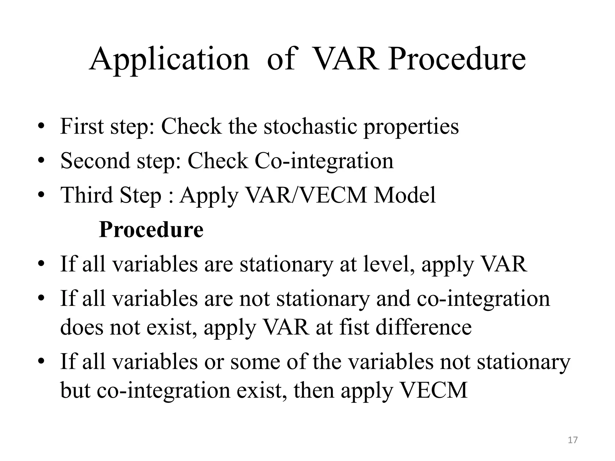 Time series and panel data in econometrics | PPT