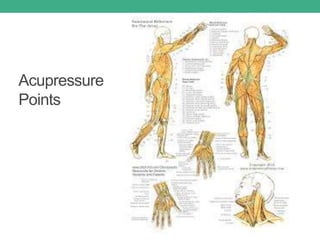 Acupressure
Points
 