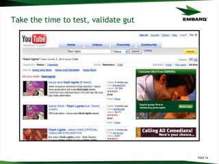 Take the time to test, validate gut PAGE  