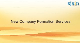 New Company Formation Services
 