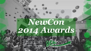 NewCon
2014 Awards
 