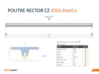 2727
POUTRE RECTOR CZ IDEA StatiCa
 