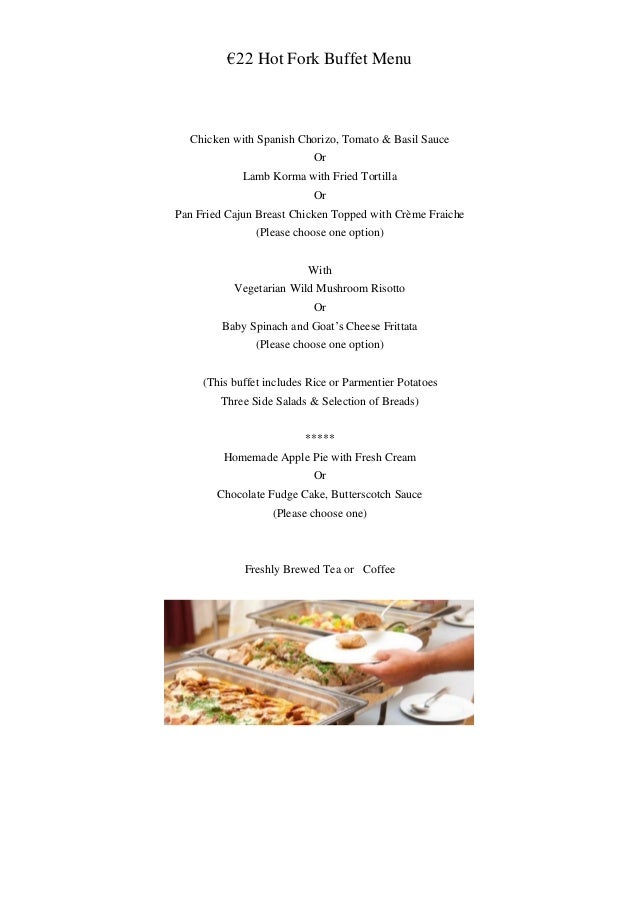 New conference menu 2014 15