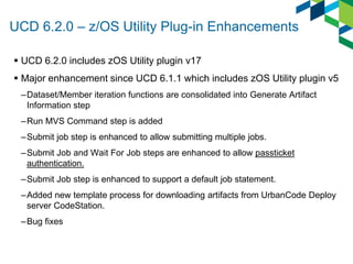 Ucd Template New Continuous Release and Deployment Capabilities for CICS Customers ...