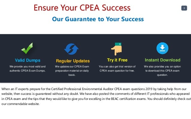 Exam CPEA Pattern