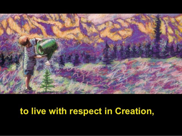 Image result for live with respect in creation