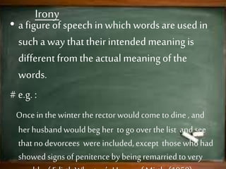 Paradox
• It typically arise from false assumptions,
which then lead to inconsistencies
between observed and expected
behavior.
# e.g. : "Someday you will be old enough
to start reading fairy tales again."
(C.S. Lewis to his godchild, Lucy Barfield, to
whom he dedicated The Lion, the Witch
and the Wardrobe)
 