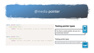 @media pointer
 