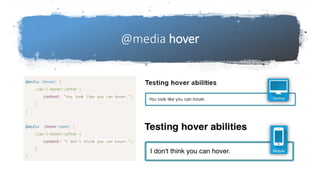 @media hover
 