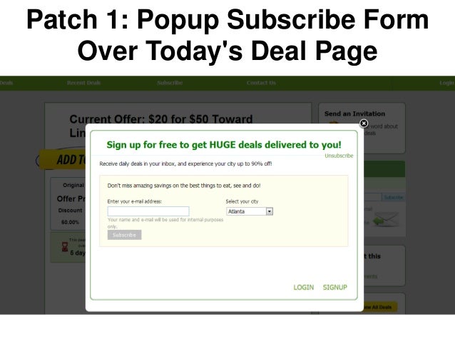 Daily deal software free Daily Deals searches the Internet to find the best deals available. You can now find them all in one place. These deals are often just for a day, and areSubcategory: Lifestyle Software.