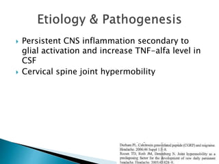 New Daily Persistent Headache | PPTX