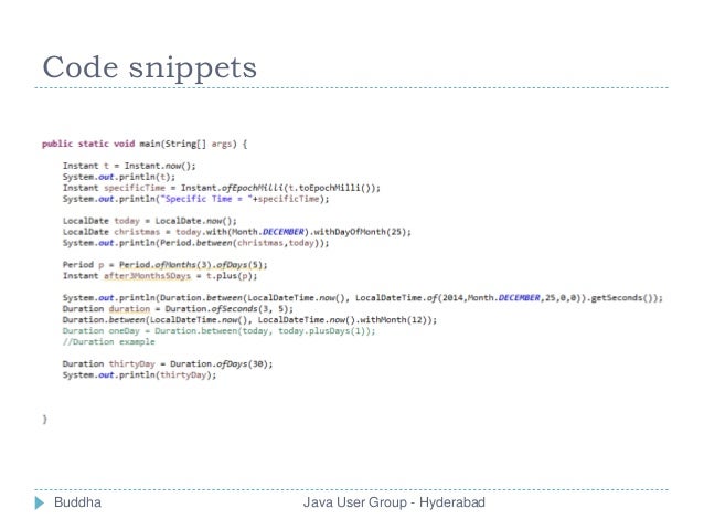 A Quick Peek New Date Time Api Of Java 8