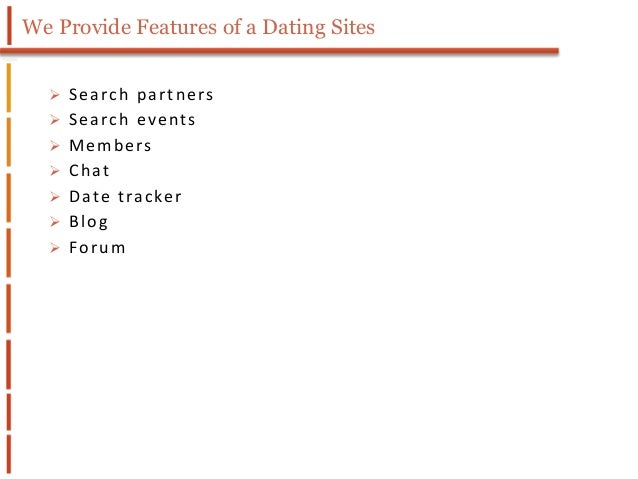 Dating site tracker