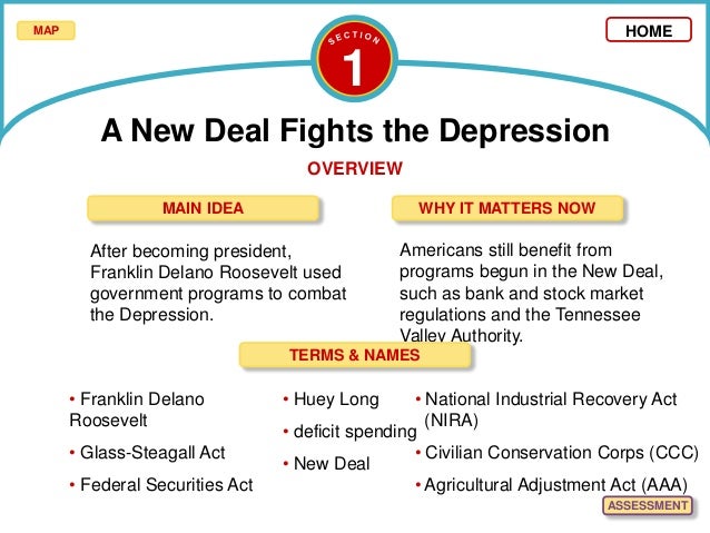 Chapter 23 The New Deal