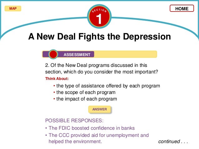Chapter 23 The New Deal
