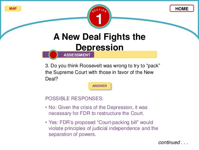 Chapter 23 The New Deal