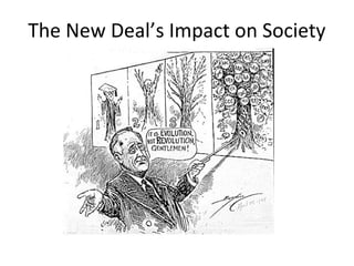 The New Deal’s Impact on Society
 