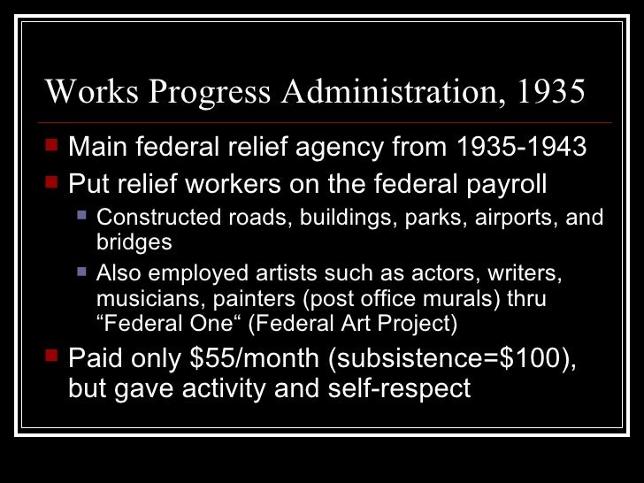 New Deal Legislation