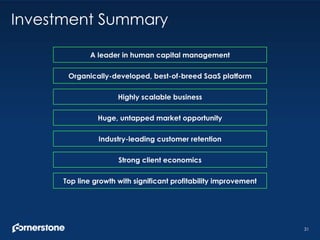 CSOD Investor Deck Q4 2016