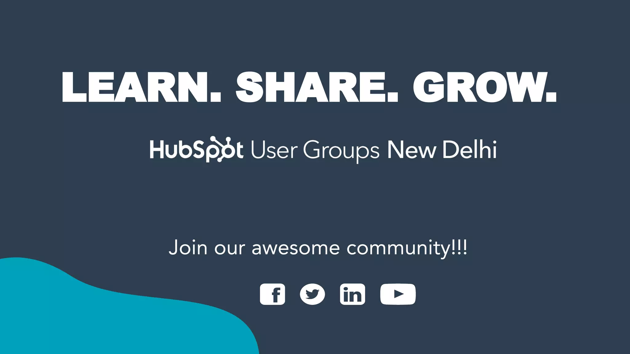 LEARN. SHARE. GROW.
LEARN. SHARE. GROW.
Join our awesome community!!!
 