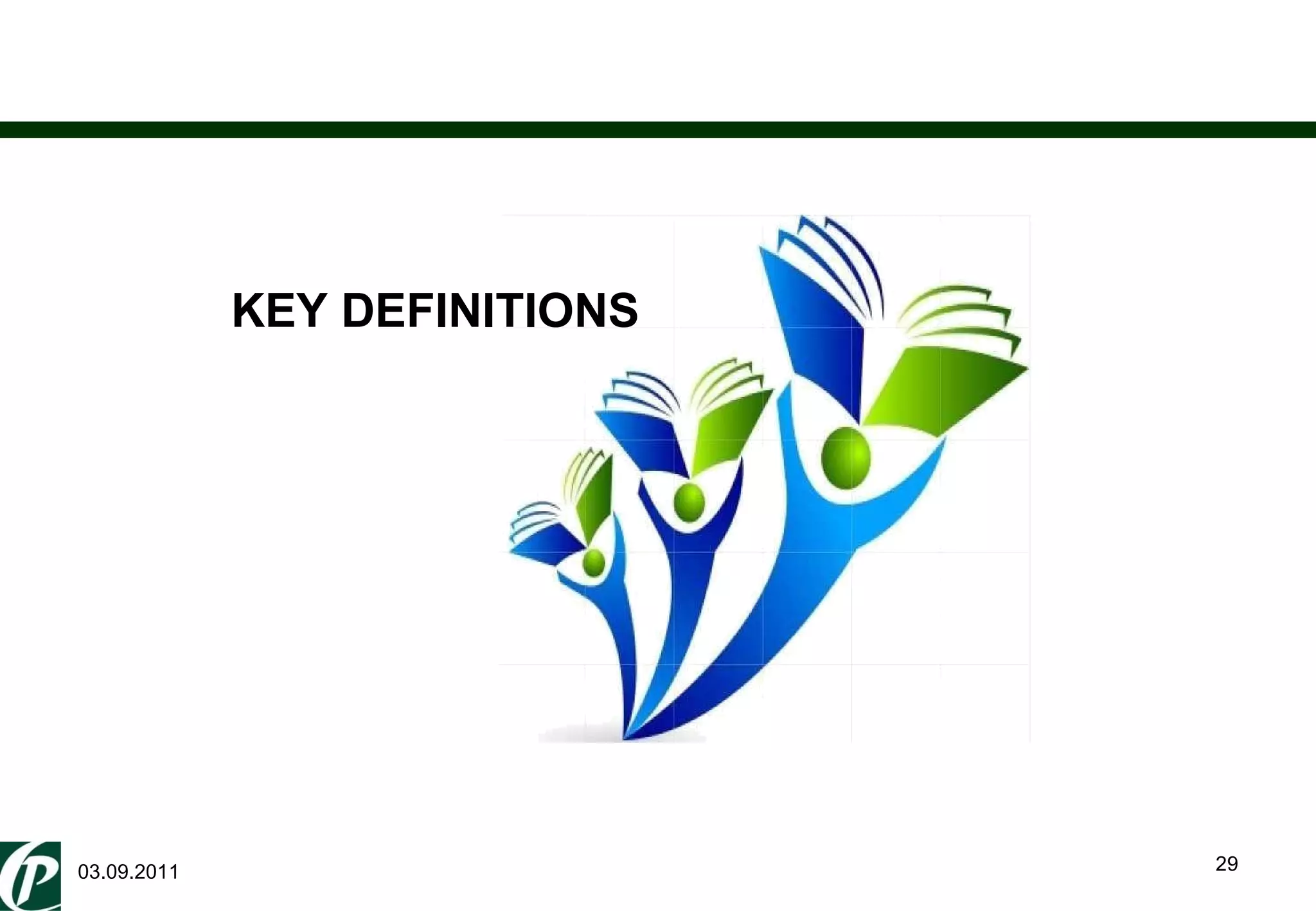 03.09.2011 KEY DEFINITIONS 