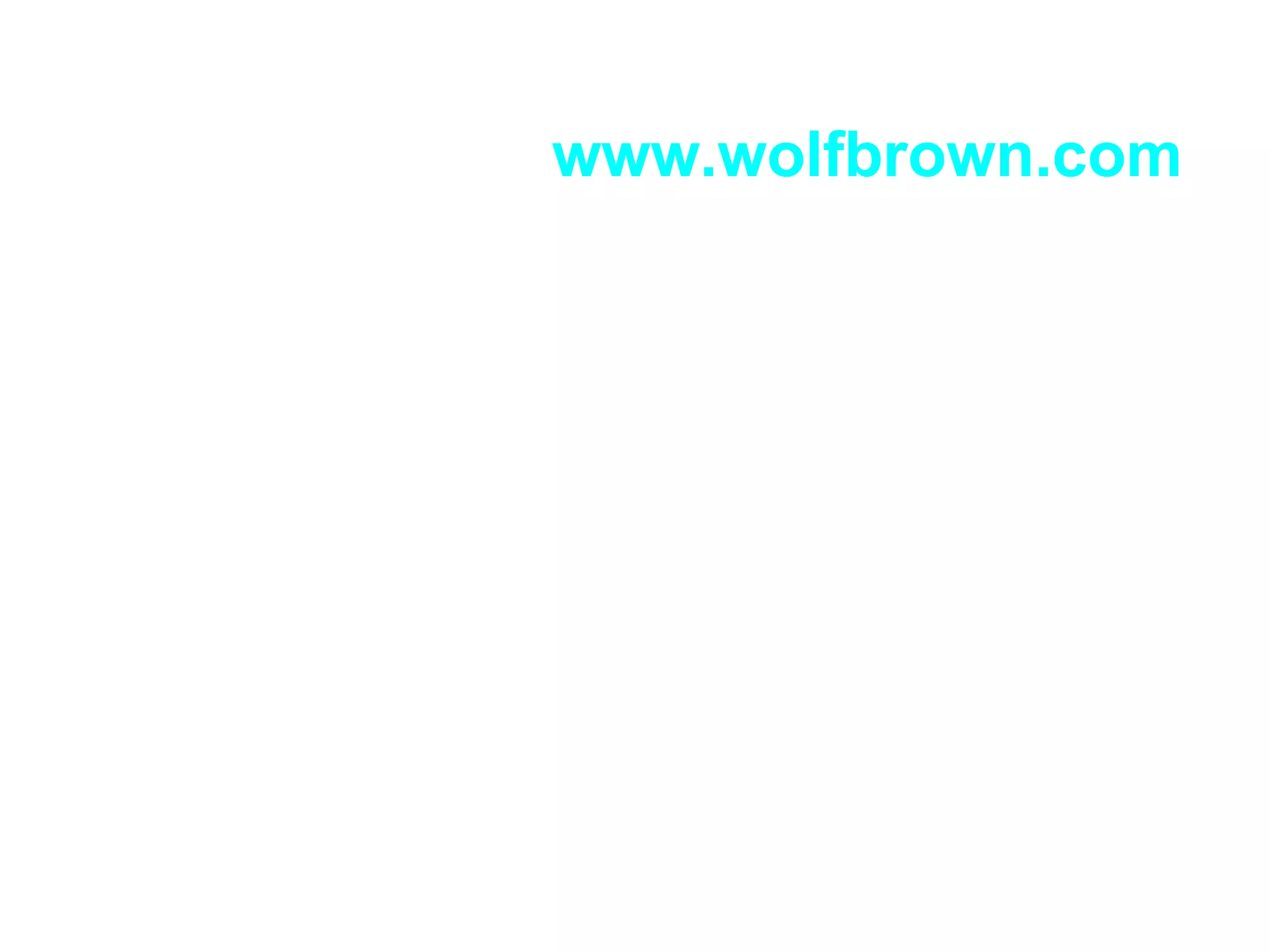www.wolfbrown.com 