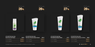 9
Έκπτωση
26
26%
%
Έκπτωση
26
26%
%
Έκπτωση
27
27%
%
Έκπτωση
26
26%
%
Οι προσφορές ισχύουν από τις 22 έως τις 28 Νοεμβρίου και οπωσδήποτε για όσο διαρκεί το απόθεμα.
LR ALOE VIA Aloe Vera
Δροσιστικό Gel-Κρέμα 20679
Ελλάδα 22,99 € 16,99 €
Κύπρος 22,99 € 16,99 €
LR ALOE VIA Aloe Vera
Επανορθωτική Κρέμα Ποδιών 27517
Ελλάδα 10,99 € 7,99 €
Κύπρος 10,49 € 7,59 €
LR ALOE VIA Aloe Vera
Ιδιαίτερα Πλούσια Κρέμα Χεριών 20613
Ελλάδα 11,49 € 8,49 €
Κύπρος 11,49 € 8,49 €
LR ALOE VIA Aloe Vera
Αναζωογονητικό Gel για το Ντους  20630
Ελλάδα 11,49 € 8,49 €
Κύπρος 11,49 € 8,49 €
 