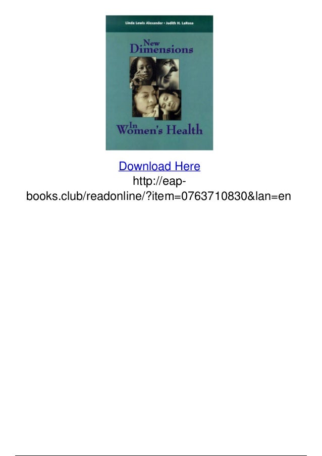 New Dimensions In Women's Health 8th Edition Pdf