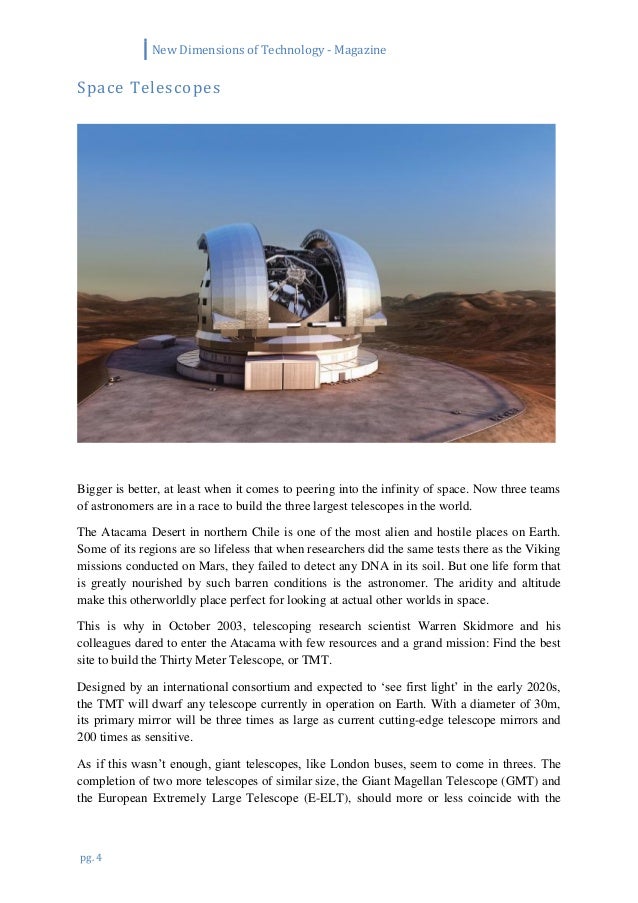 New dimensions of technology