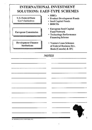 New Directions In African Private Equity