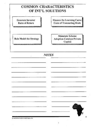 New Directions In African Private Equity