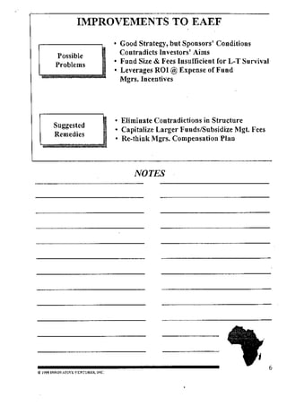 New Directions In African Private Equity