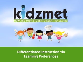 ®




HOW ARE YOUR STUDENTS MEANT TO LEARN?




 Differentiated Instruction via
     Learning Preferences
 