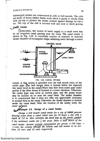WATER SUPPLY ENGINEERING | PDF