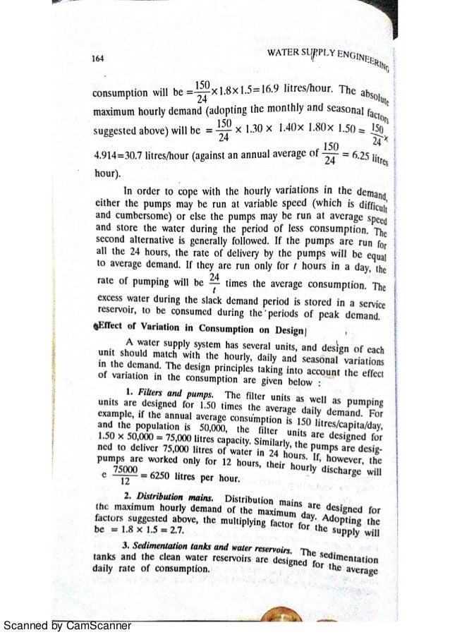 WATER SUPPLY ENGINEERING