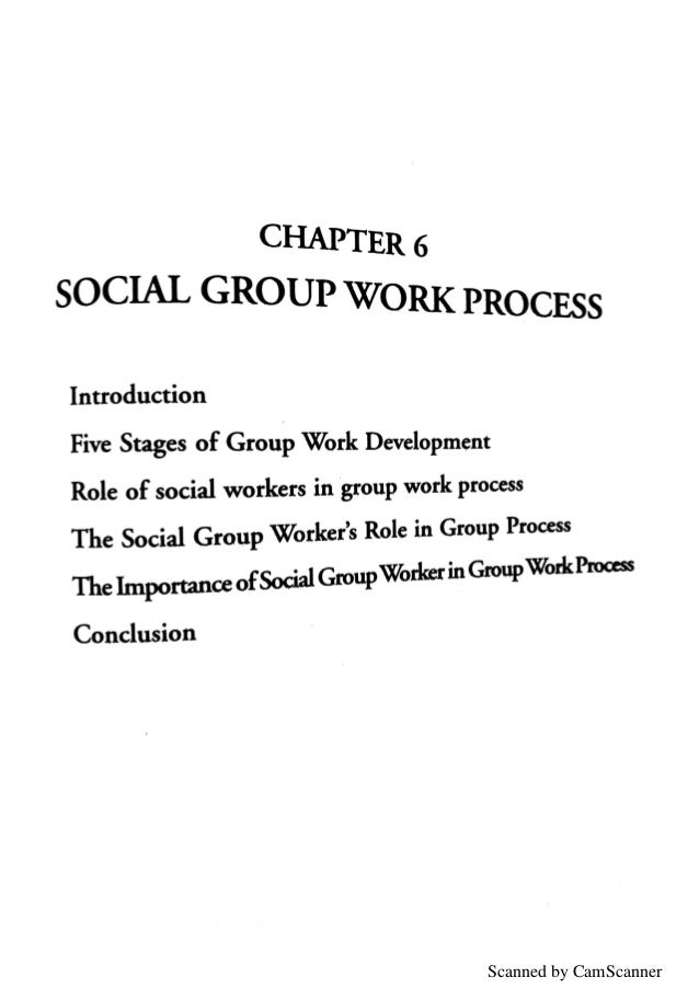 Social Group Work Process Social Group Work Process