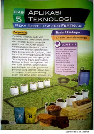 NOTA BUKU TEKS RBT TINGKATAN 1 (FERTIGASI)