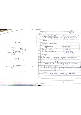 Class 12 physics practicals (Experiments) 2019-20 | PDF