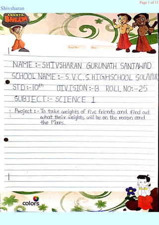 Page 1 of 11
Shivsharan
 