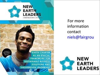 For more information contact  [email_address]   