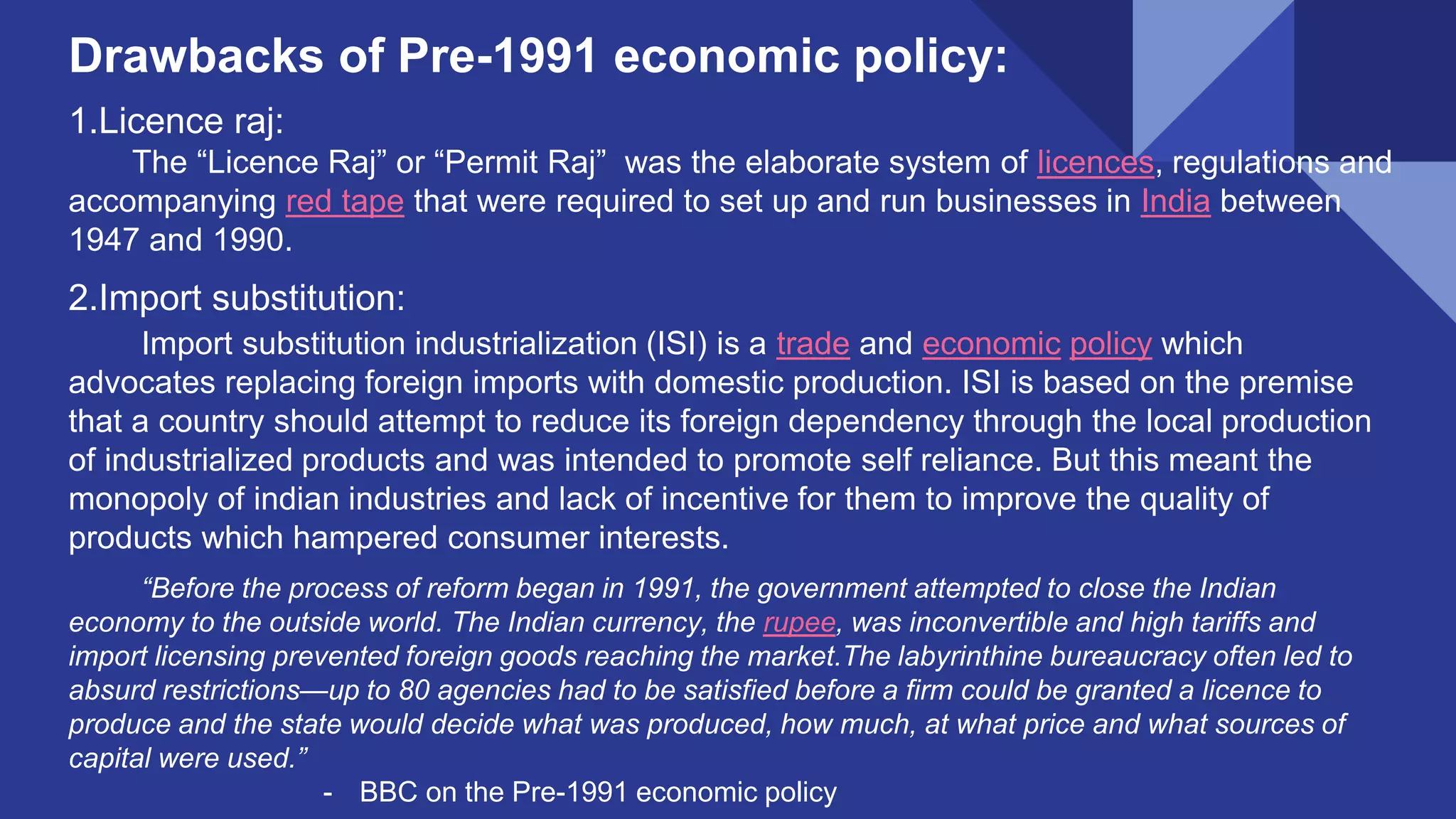 New economic policy of india | PPTX