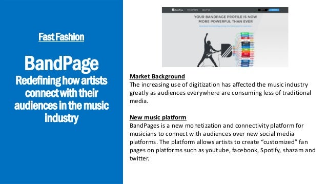 New Economy Business Models Making Money In New Ways - 10 bandpage redefininghowartists connectwiththeir audiencesinthemusic industry